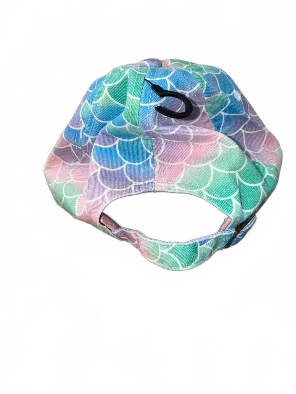 47 Brand Kansas City Royals Youth Turquoise Mermaid Scale Baseball Cap - Picture 4 of 7